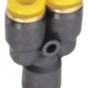 Fuy08 Uniao Plastico Y 8mm Conexão Parker